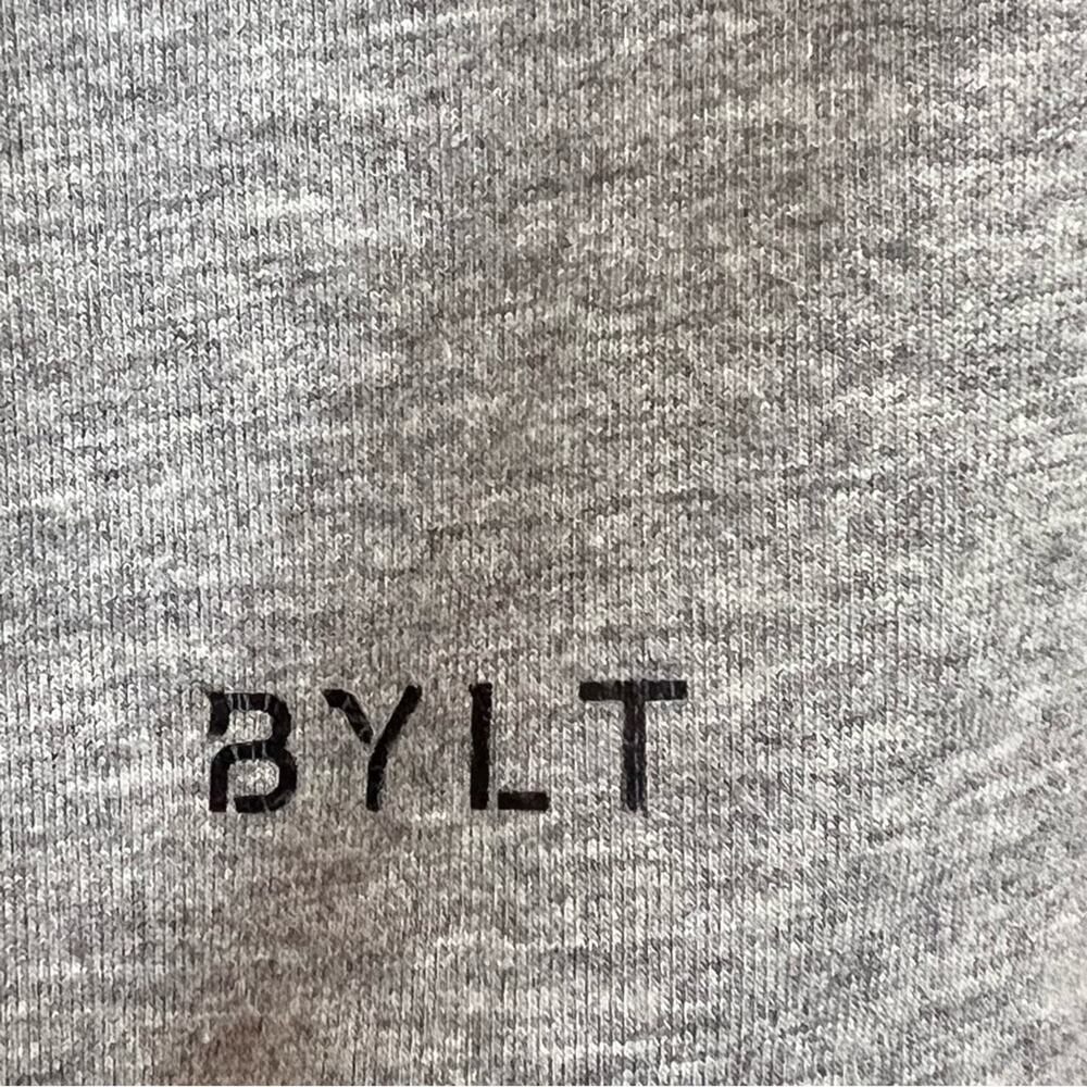 Bylt Drop Cut Lux Baseball Long Sleeve T-Shirt Gray Navy Raglan Men's Medium L/S - Picture 5 of 8